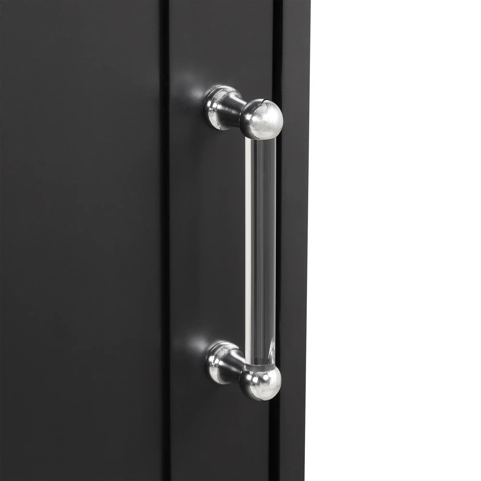 Valmor 68.1” Tall Bathroom Storage Cabinet in Black