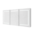 Pro Shower 60x30 Rectangular Silver LED Medicine Cabinet