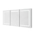 Pro Shower 60x30 Rectangular Silver LED Medicine Cabinet
