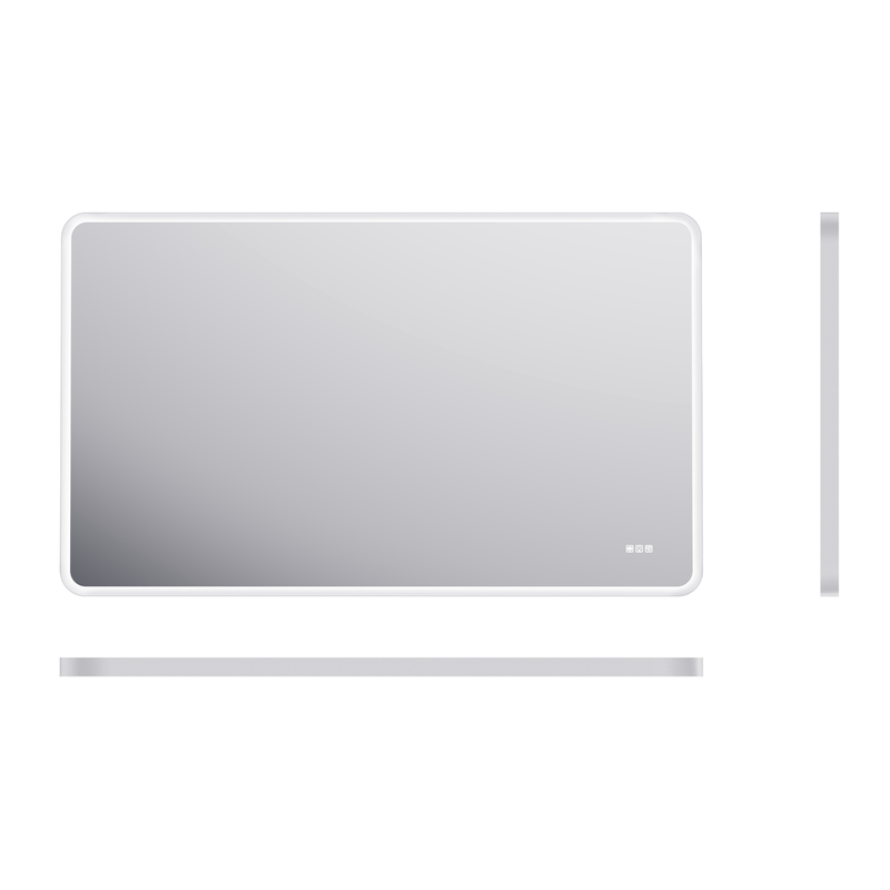 Lumina Series 60"x36" LED Bathroom Mirror with Anti-Fog & Adjustable Lighting