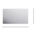 60"x36" Rectangular Framed Dimmable Anti-Fog LED Wall Bathroom Vanity Mirror