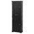 Norrin 67.3&quot; Black Tall Narrow Bathroom Storage Cabinet with Drawer &amp; Shelves