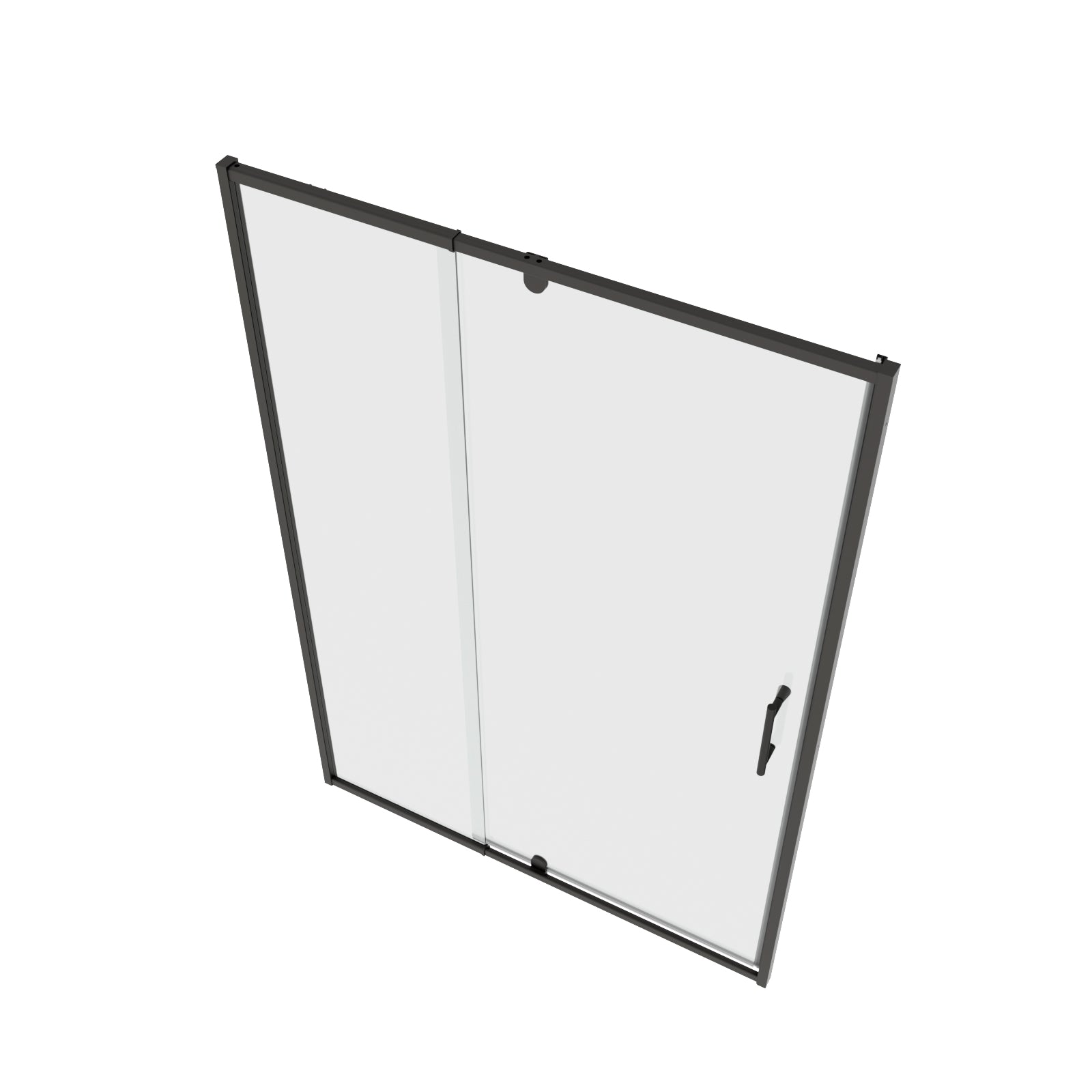 32‘’ x 72&#39;&#39; Black Framed Pivot Shower Door – Easy Access &amp; Watertight Seal