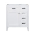 30" bathroom vanity freestanding front view | Ace Decor