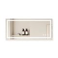 72"x32" Adjustable LED Bathroom Vanity Mirror with Brightness Memory – Anti Fog