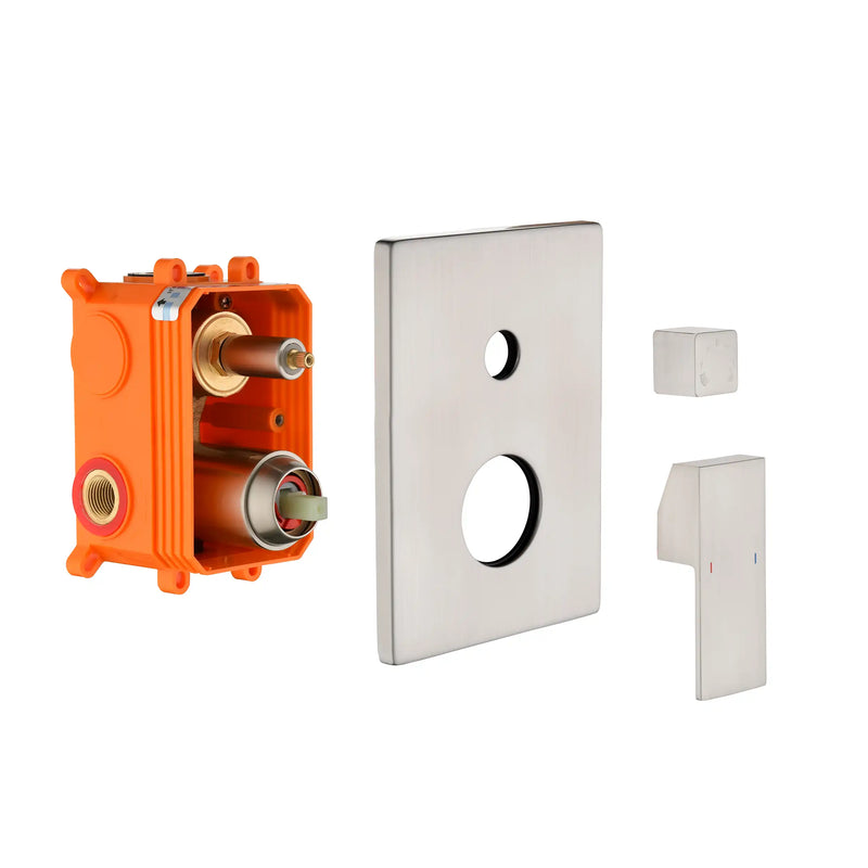 Marquam 3-Way Brass Shower Diverter Valve – Brushed Nickel