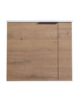 22 inch 22 bathroom vanity and sink combo with modern wood cabinet front view | Ace Decor