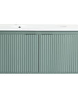 36" sage green fluted vanity bathroom 36 inch front view | Ace Decor