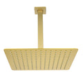 Lorton 12" brushed gold rain shower head