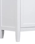 30" shallow vanities for small bathrooms tapered leg detail | Ace Decor