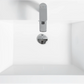 Floating Bathroom Vanity with Resin Top Basin & Soft Close Drawers - Modern Wall-Mounted Storage Cabinet color: Ash Grey