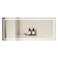 LuxeGlow Series 88"x38" Smart LED Mirror – Anti-Fog, Memory & Adjustable Lighting