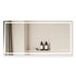 LuxeGlow Series 96"x48" Smart LED Mirror – Anti-Fog, Memory & Adjustable Lighting