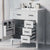 bathroom cabinet with drawers color:grey