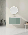 32" Floating Bathroom Vanity with Sink and Soft Close Door size: 32 X 20