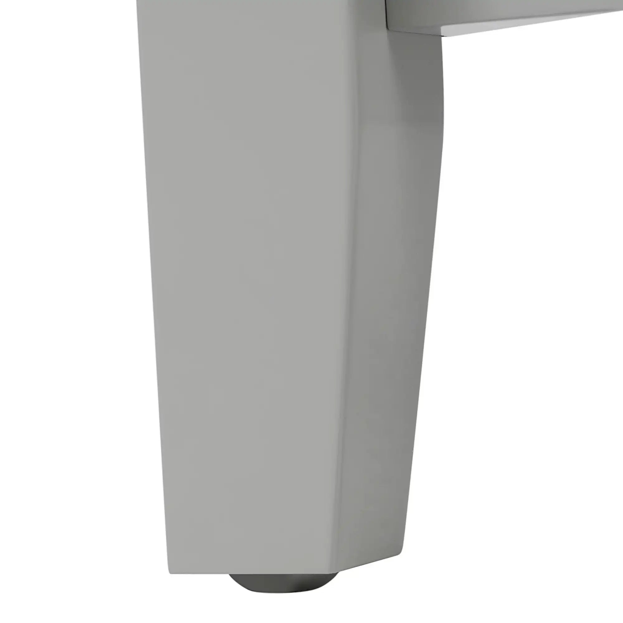 20" grey vanity bathroom unit leg detail in taupe grey | Ace Decor
