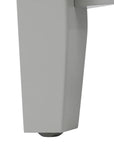 20" grey vanity bathroom unit leg detail in taupe grey | Ace Decor