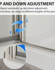 Durable pivot system with lift-and-lower function ensures smooth operation and long-lasting performance.