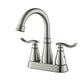 Kitchen Faucet - Quick Open Valve, 180° Swivel, CUPC Certified color:Brushed Stainless Steel