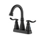 Kitchen Faucet - Quick Open Valve, 180° Swivel, CUPC Certified color:Matte Black