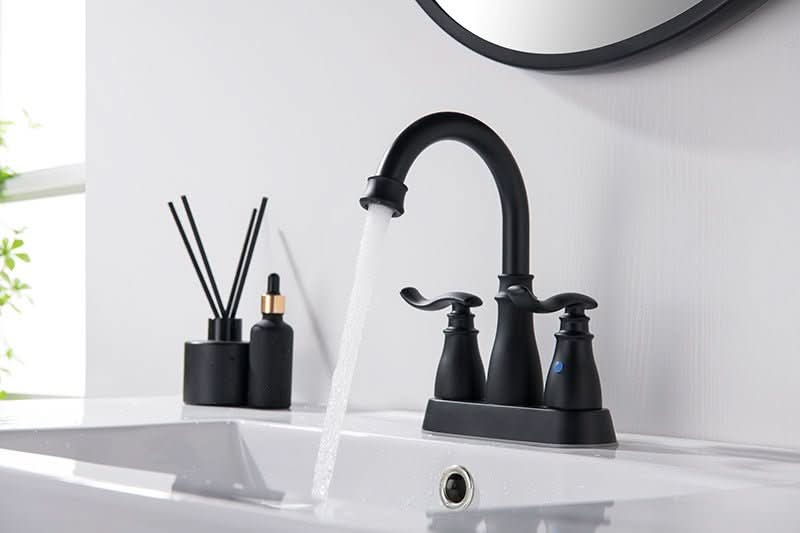 Kitchen Faucet - Quick Open Valve, 180° Swivel, CUPC Certified color:Matte Black