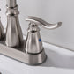 Kitchen Faucet - Quick Open Valve, 180° Swivel, CUPC Certified color:Brushed Stainless Steel