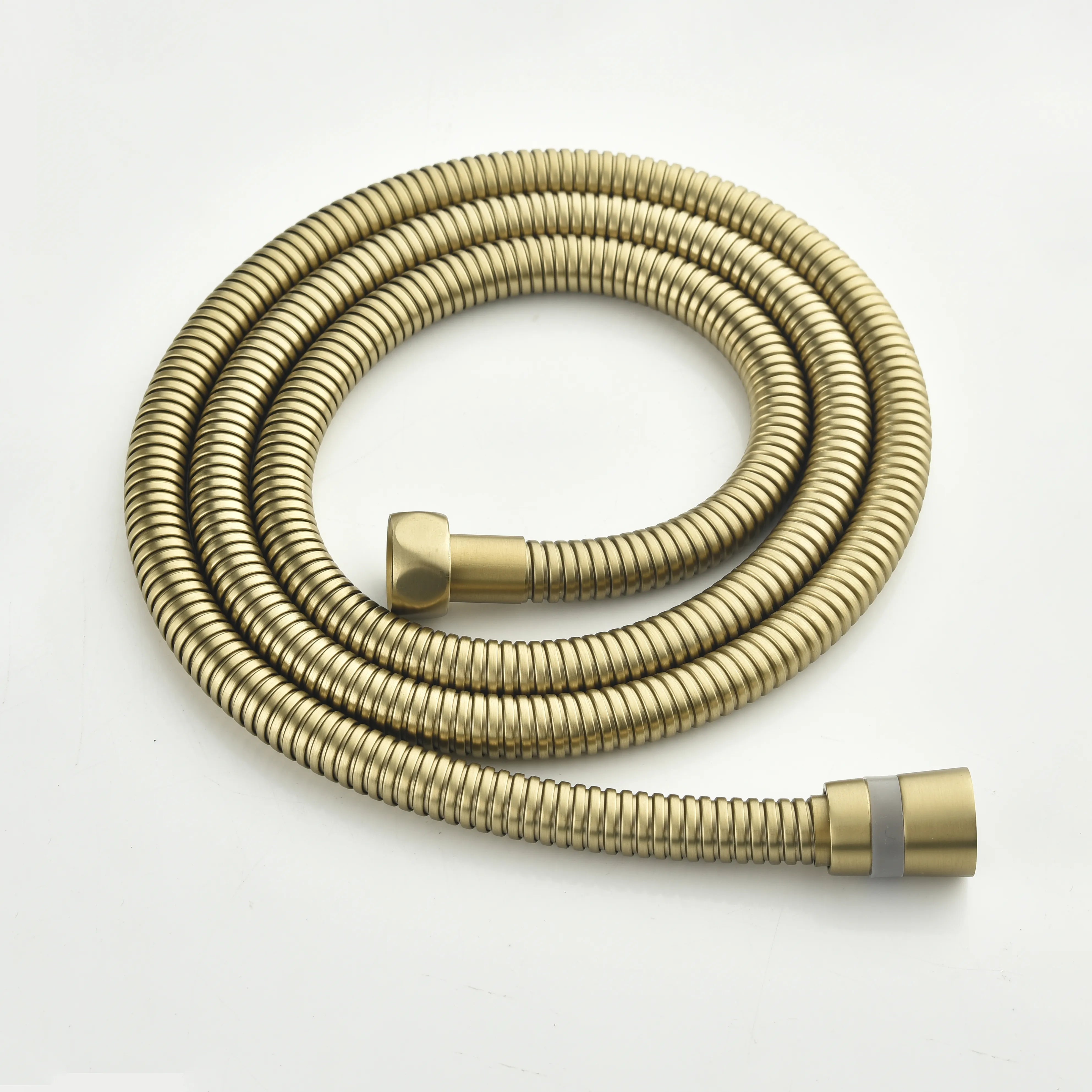 AURELIA Brushed Gold Wall-Mounted Bathtub Faucet with Hand Shower Set