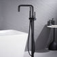 Bathroom Faucet with Handheld Shower color:Matte Black