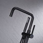 Bathroom Faucet with Handheld Shower color:Matte Black