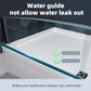 Sliding Glass Shower Doors Semi-Frameless color:matte black