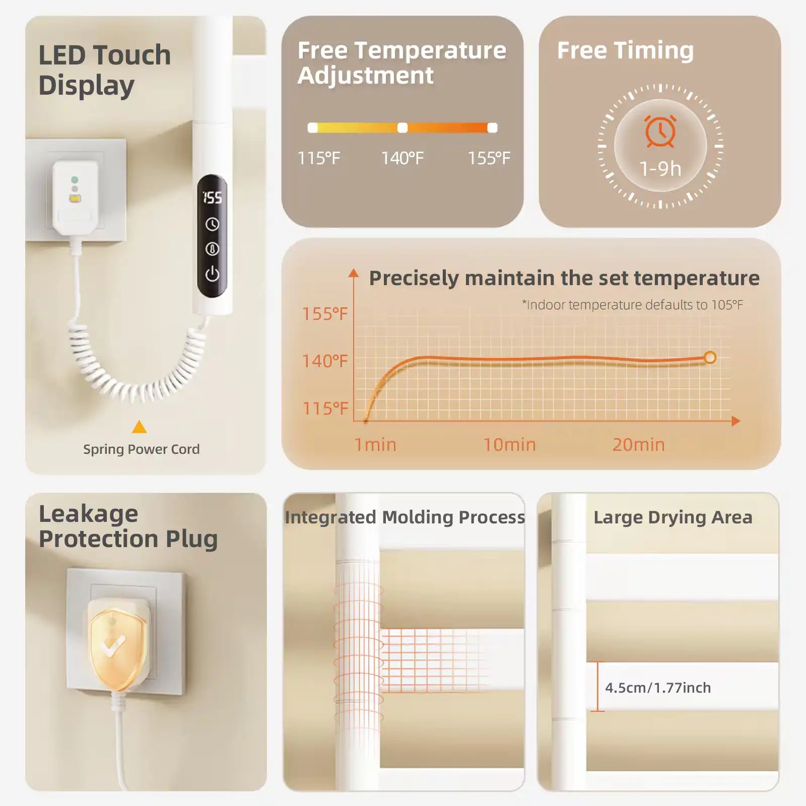 180° rotating bars with exposed or concealed installation options | Ace Decor