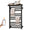 Thervon-Plus Series 21" x 33" 11-Bar Smart Heated Towel Rack with Storage Shelf – Black
