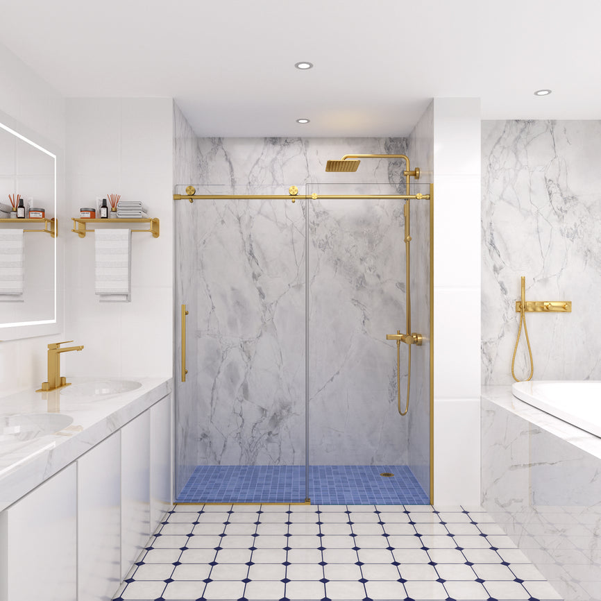 How to Install Glass Shower Door Frameless on Tile: Step-by-Step Guide ...