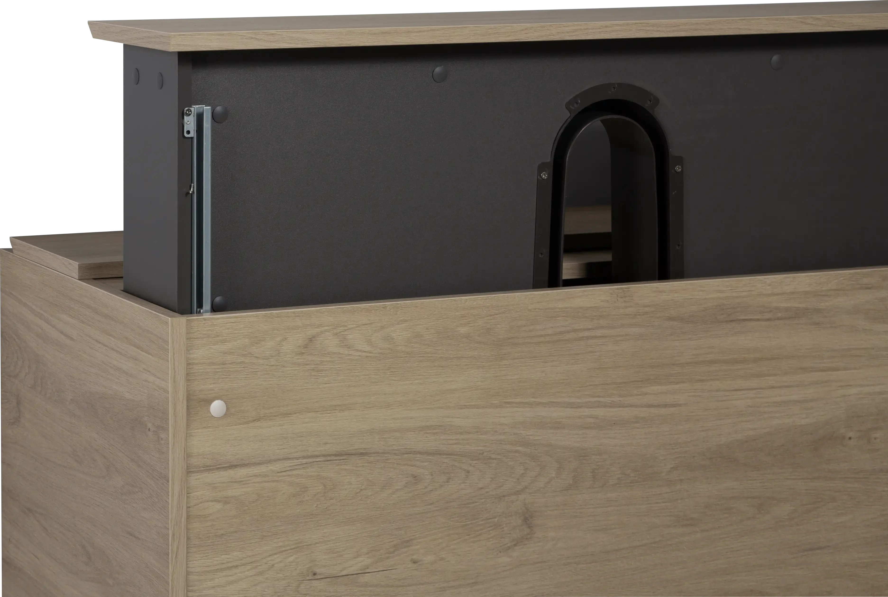 Floating Bathroom Vanity with Resin Top Basin & Soft Close Drawers - Modern Wall-Mounted Storage Cabinet color: Oak