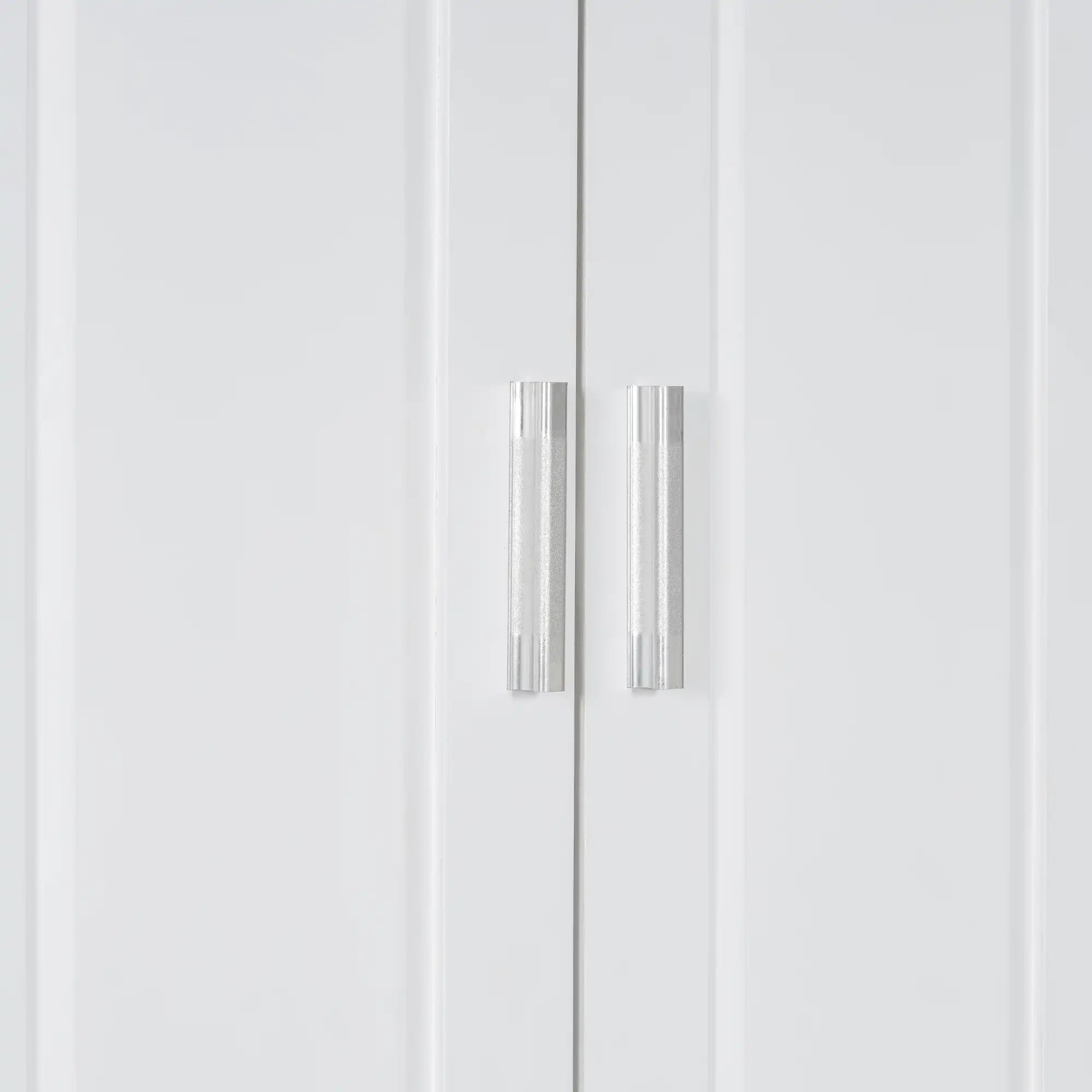 69.92” White Tall Bathroom Linen Cabinet with Open Shelves, Drawers &amp; Laundry Basket