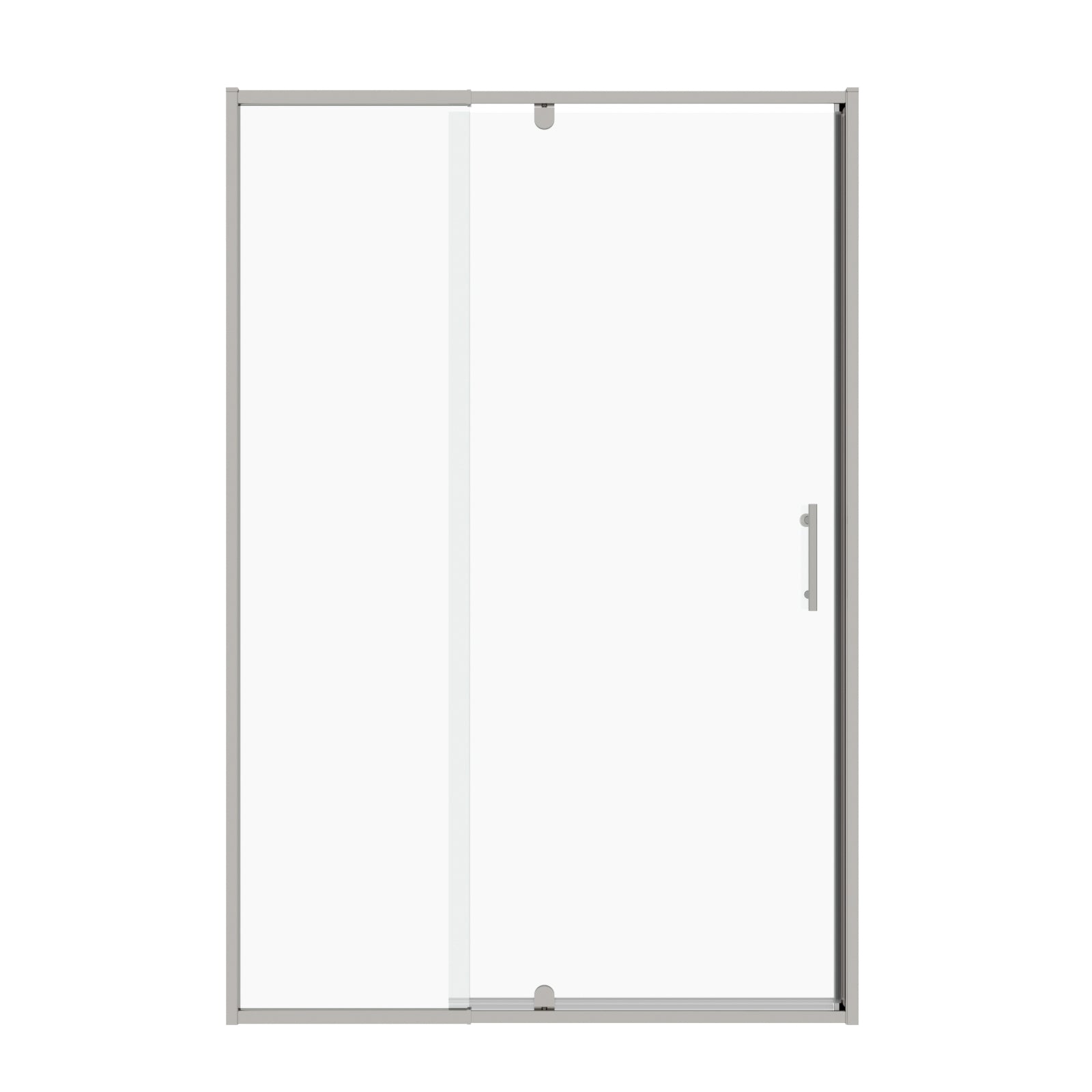 48‘’ x 71&#39;&#39; Chrome Framed Pivot Shower Door – Easy Access &amp; Watertight Seal