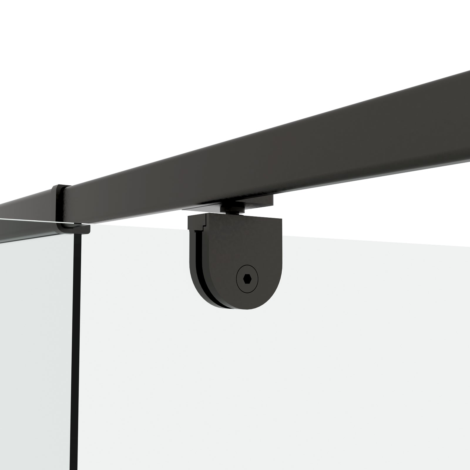 32‘’ x 72&#39;&#39; Black Framed Pivot Shower Door – Easy Access &amp; Watertight Seal