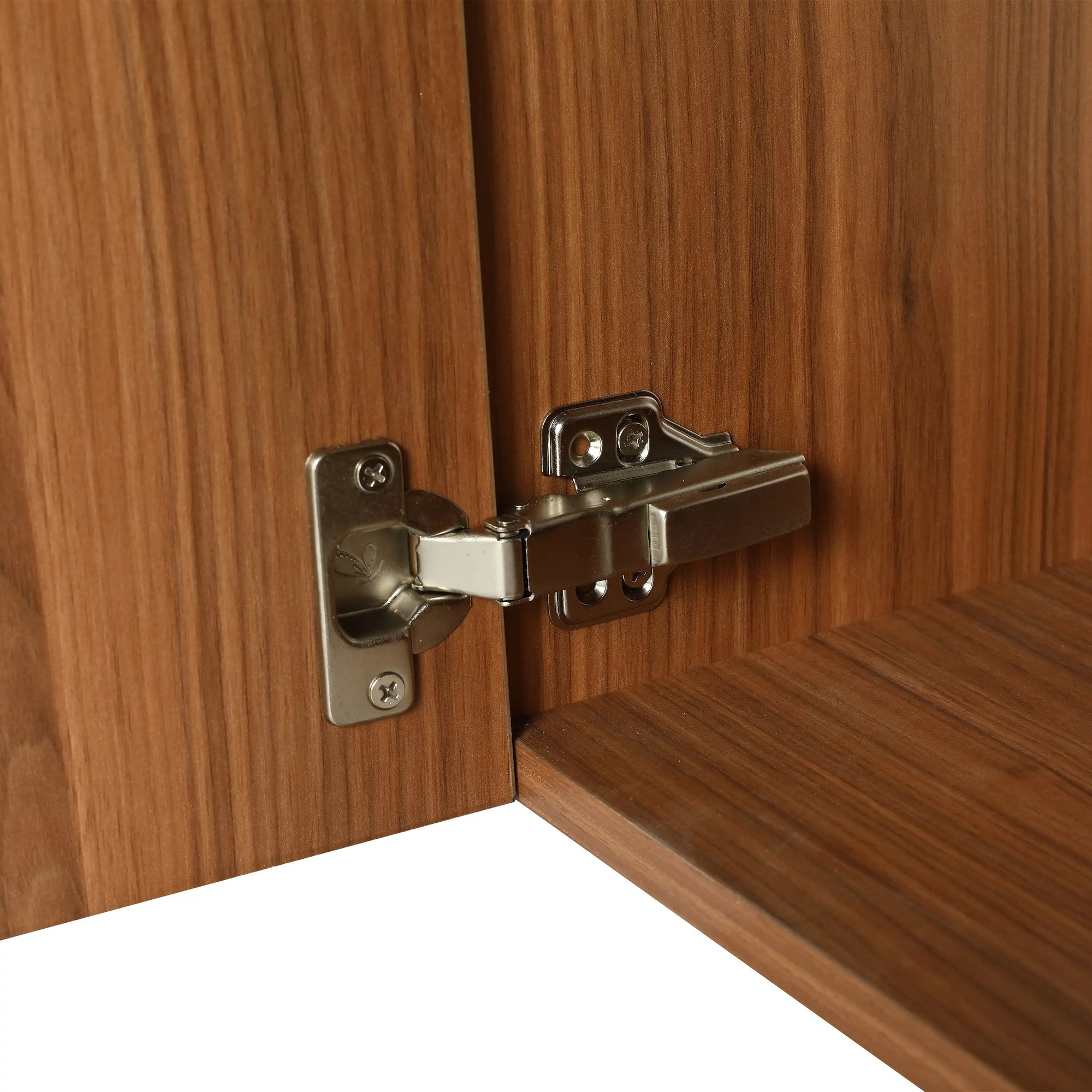 20 inch modern bathroom vanity small featuring soft-closing door hinge for quiet daily use.
