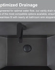 59/71" Grey Modern Floating Bathroom Vanity with Double Black Quartz Top & Soft Close Drawers color: Grey