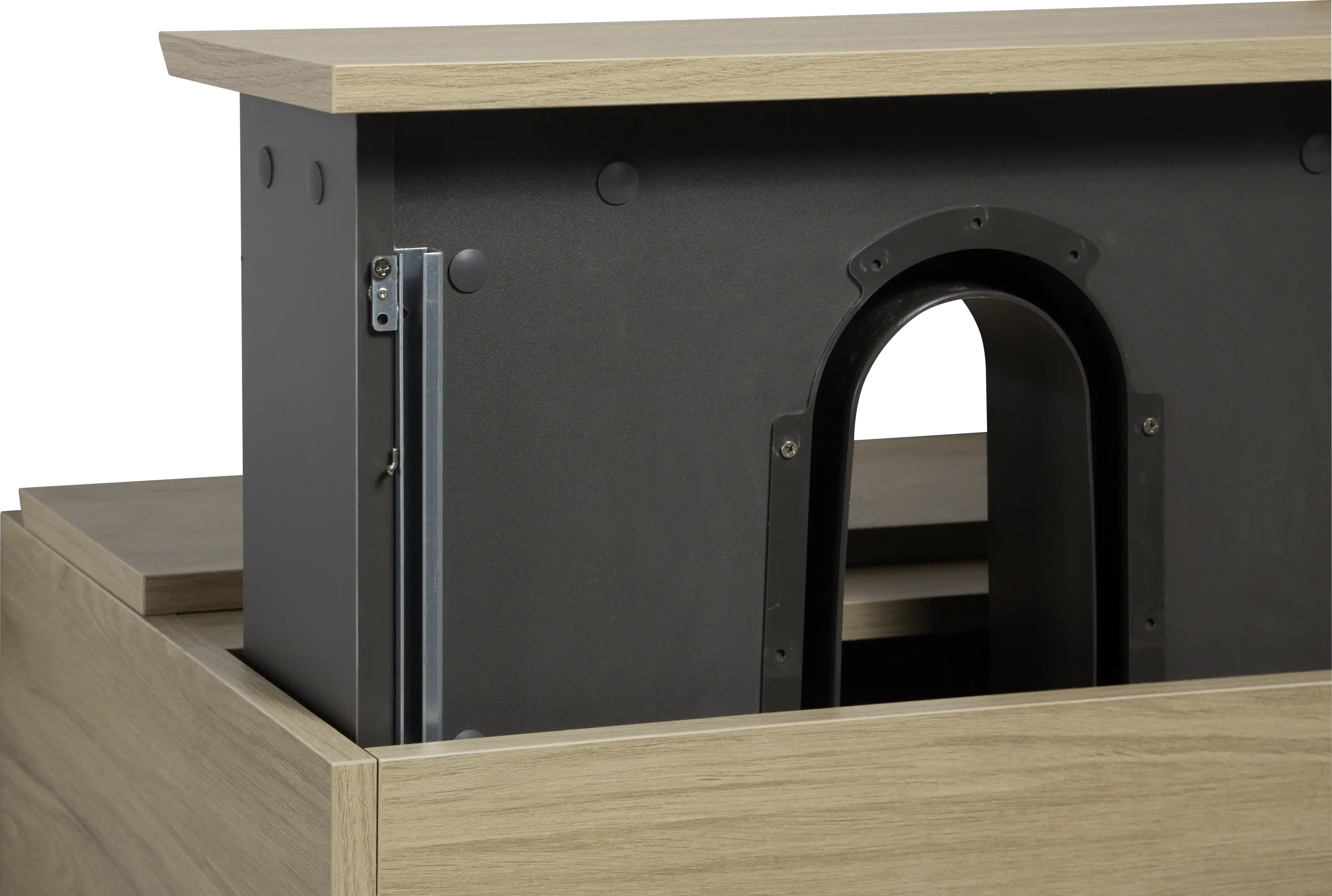 Floating Bathroom Vanity with Resin Top Basin & Soft Close Drawers - Modern Wall-Mounted Storage Cabinet color: Oak