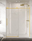 Orris-S frameless single-sliding shower door installation demonstration | Ace Decor