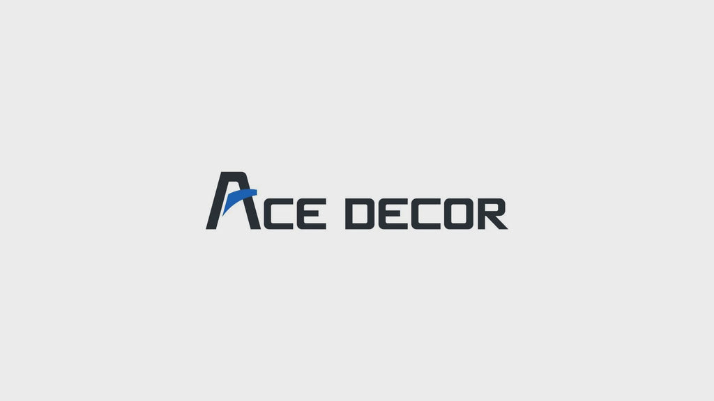 ACE DECOR pivot Shower door for small Bathroom color:Chrome